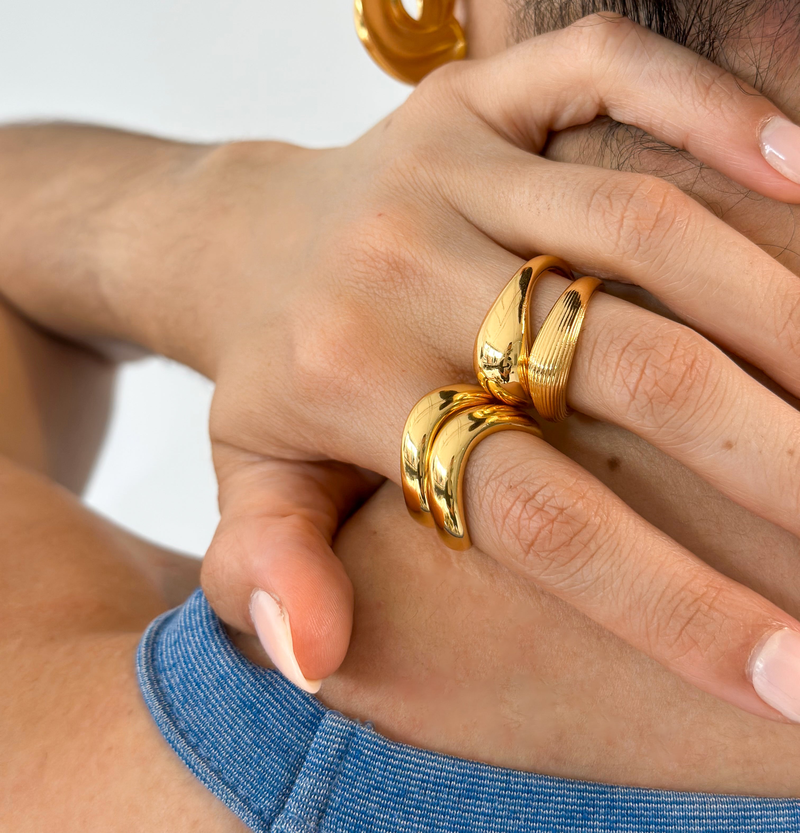 MONICA STACKABLE RING BUNDLE